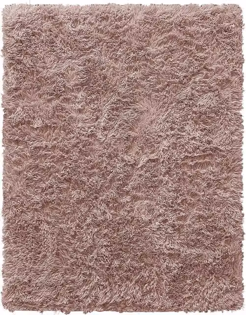 Velosso Supersoft Shaggy High Pile Rug in Pink, W: 120 cm, L: 170 cm