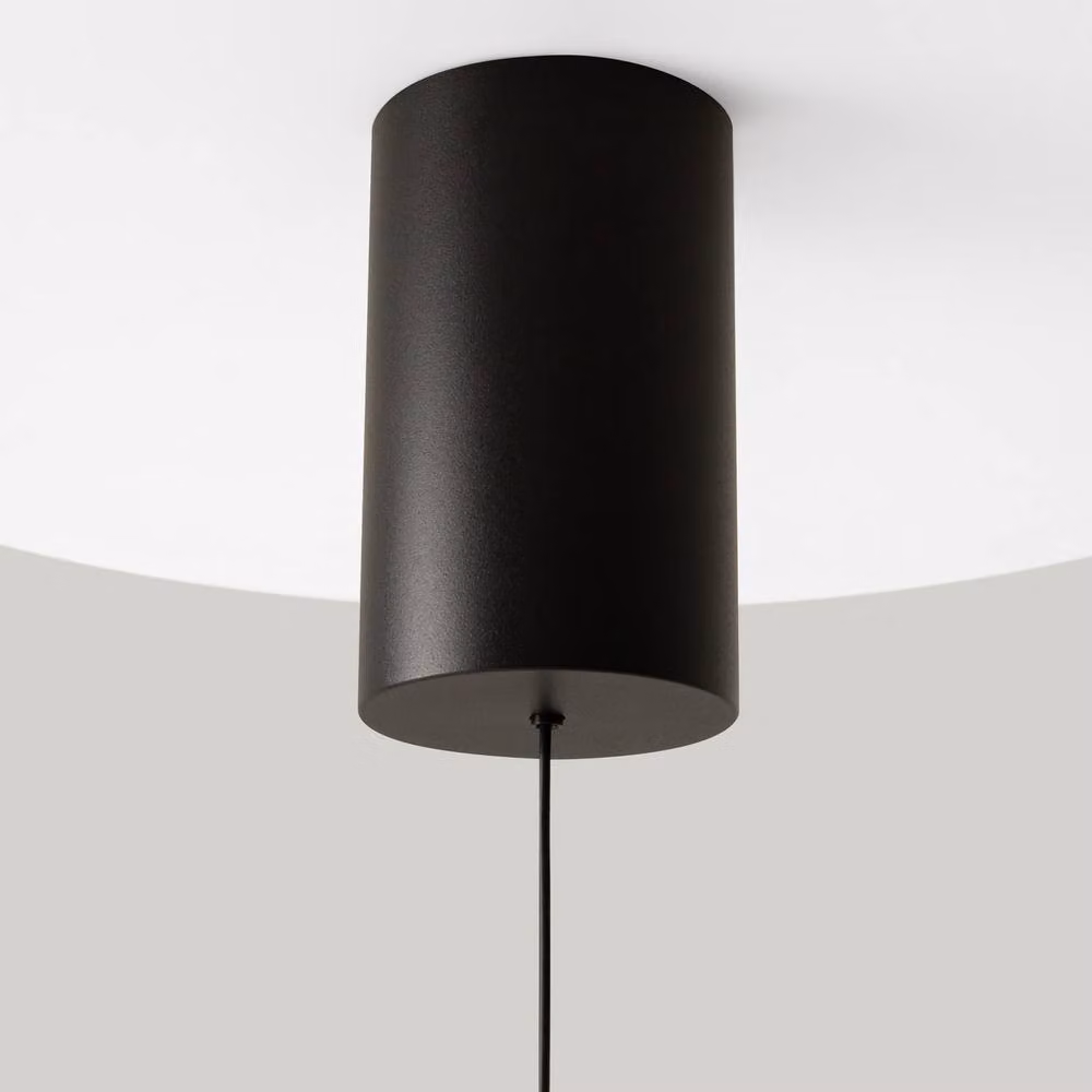 Netlighting Plato LED Pendant Ceiling Light in Black, 700lm, 3000K – 3