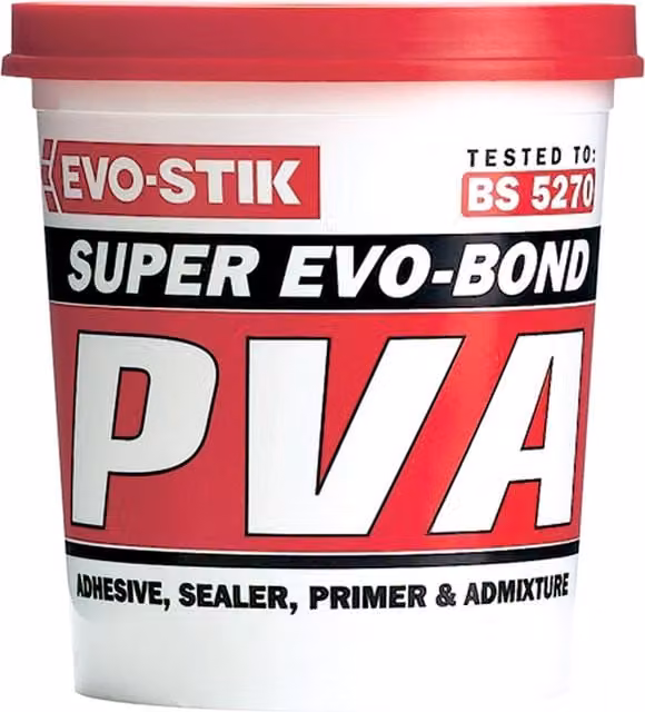 Evo-Stik Super Evo Bond White PVA Synthetic Resin Glue, 1 l
