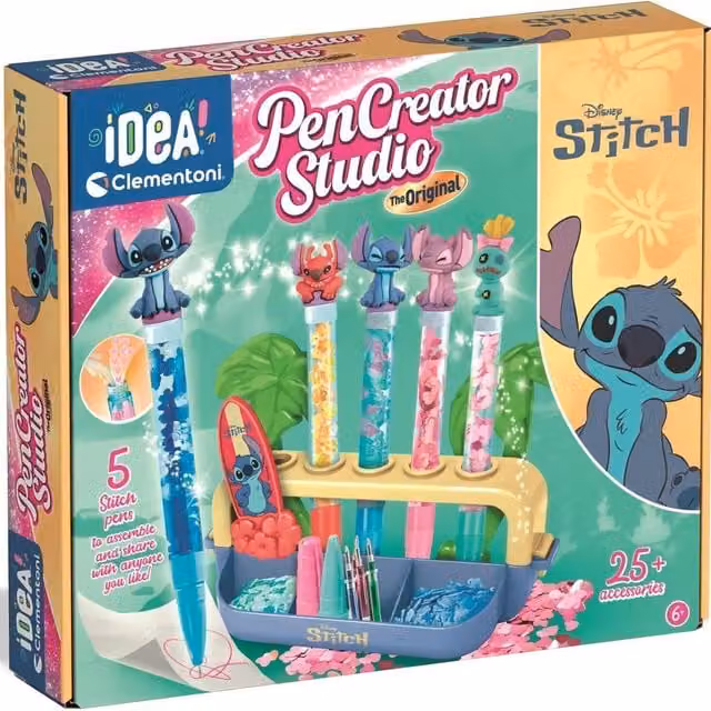 Disney Stitch Pen Creator Studio in Blue, Purple and Multicolour