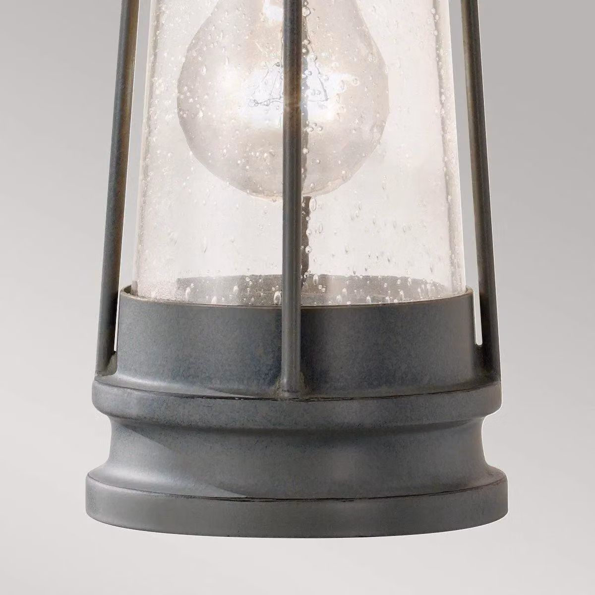 Netlighting Chelsea Harbor Storm Cloud Outdoor Wall Lantern in Grey, IP44, E27 – 3