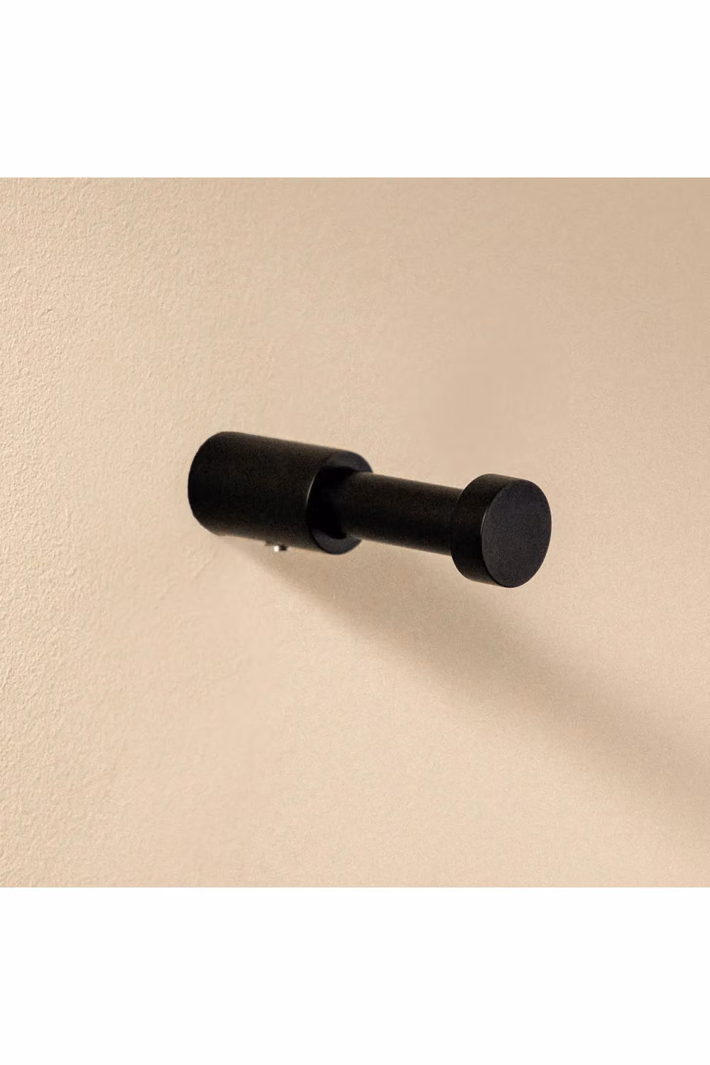 Cosmo Cosmic Wall-Mounted Robe and Towel Hook in Matt Black, W/D/H: 20 x 5 x 65 cm – 2