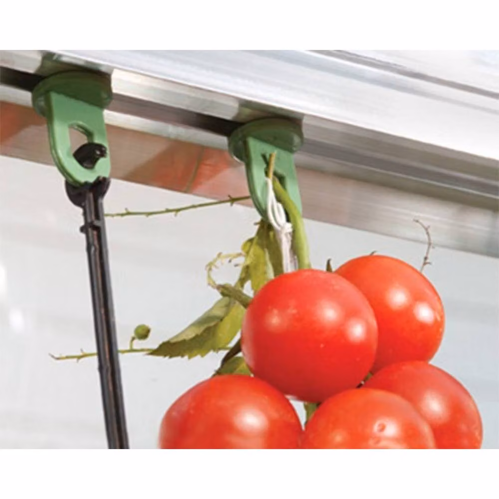 Palram Green Plastic Plant Hangers Kit for Vegetable Gardens – 2