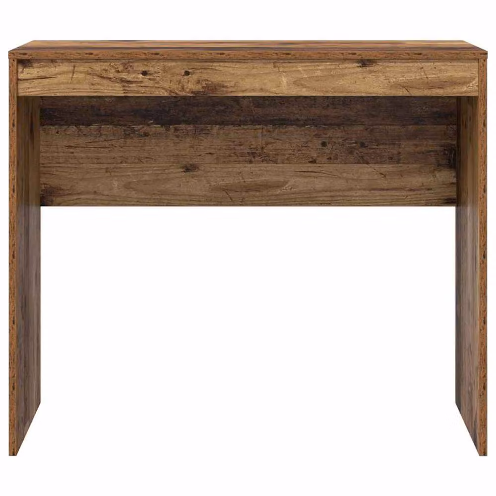 Berkfield Home Modern Writing Desk in Brown, W/D/H: 90 x 40 x 76 cm – 4