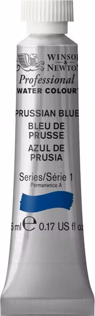 Winsor & Newton Professional Watercolour Paint, Prussian Blue, 5 ml – 1
