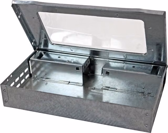 Actiaspet Metal Humane Mouse Trap in Silver