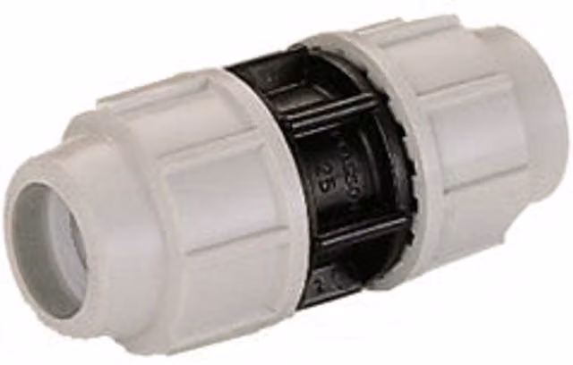 Plasson Plastic Pipe Reducing Coupling 50mm x 25mm PL071100050025