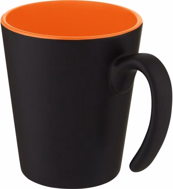 Bullet Oli Ceramic Mug, Jet Black, 360ml – 1