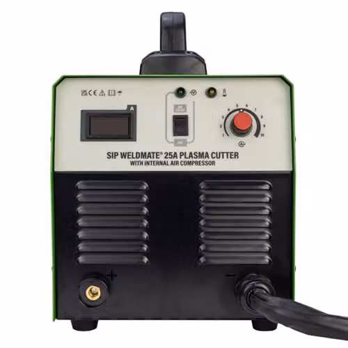 SIP Weldmate Inverter Plasma Cutter with Built-in Compressor 25A Metal Cutting Machine, Green – 6