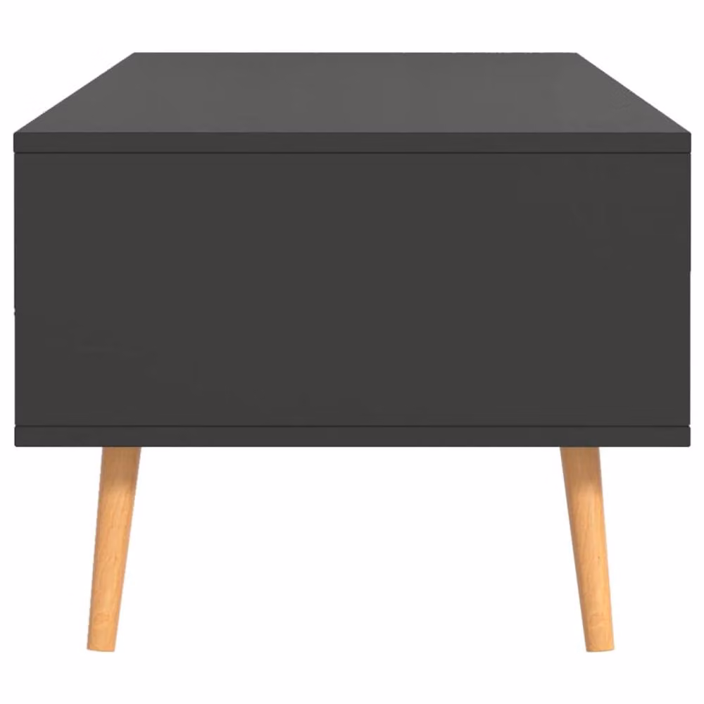 Berkfield Home Grey Mid Century Coffee Table, W: 100 cm, D: 49.5 cm, H: 43 cm – 4