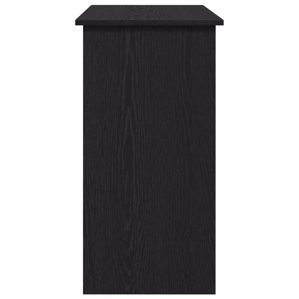 Berkfield Modern Writing Desk in Black, Engineered Wood, W/D/H: 80 x 40 x 75 cm – 5