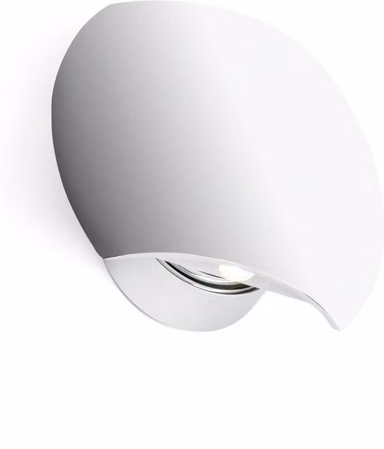 Faro Modern Adjustable LED Indoor Wall Light in Chrome and Grey