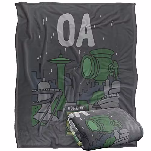 Warner Brothers Green Lantern Silky Touch Super Soft Throw Blanket, White, W/D: 152 x 127 cm – 1