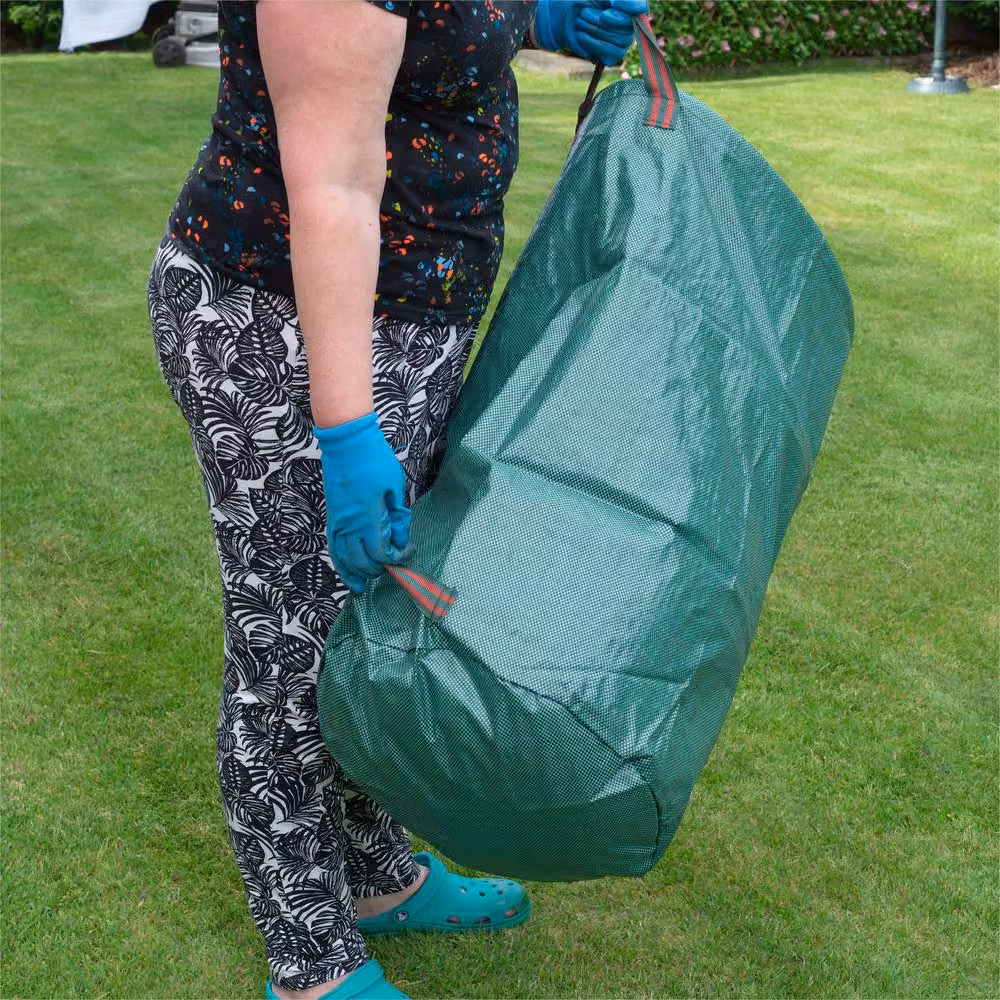 St Helens Home & Garden Heavy Duty Garden Waste Bag in Green, 120 Litre – 4