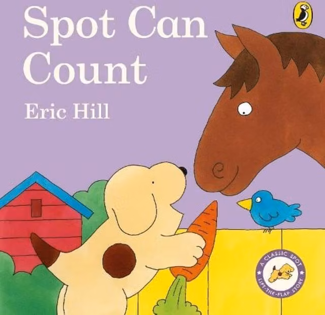 Eric Hill Spot Can Count Board Book, Multicolour