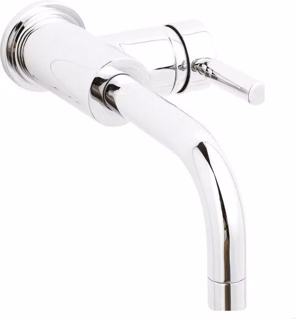 Balterley Fulfen Single Lever Side Action Basin Mixer in Silver Chrome