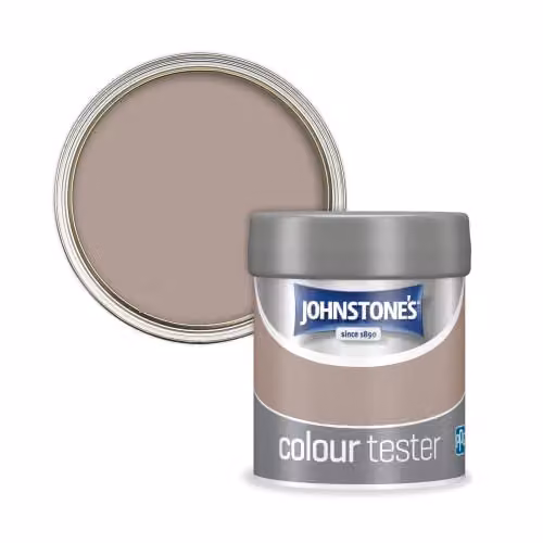 Johnstone's Colour Sample Tester Pot in Coffee Cream, 75ml