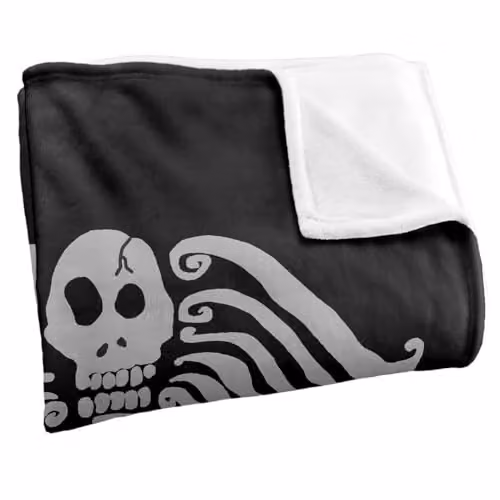 Warner Bros. Beetlejuice Strange and Unusual Super Soft Fleece Throw Blanket, Multicolour, W/D/H: 91 x 147 cm – 2