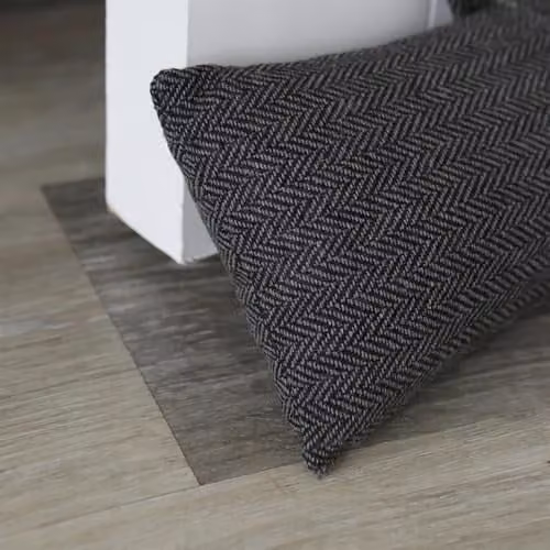 Nicola Spring Herringbone Draught Excluder, Grey – 5