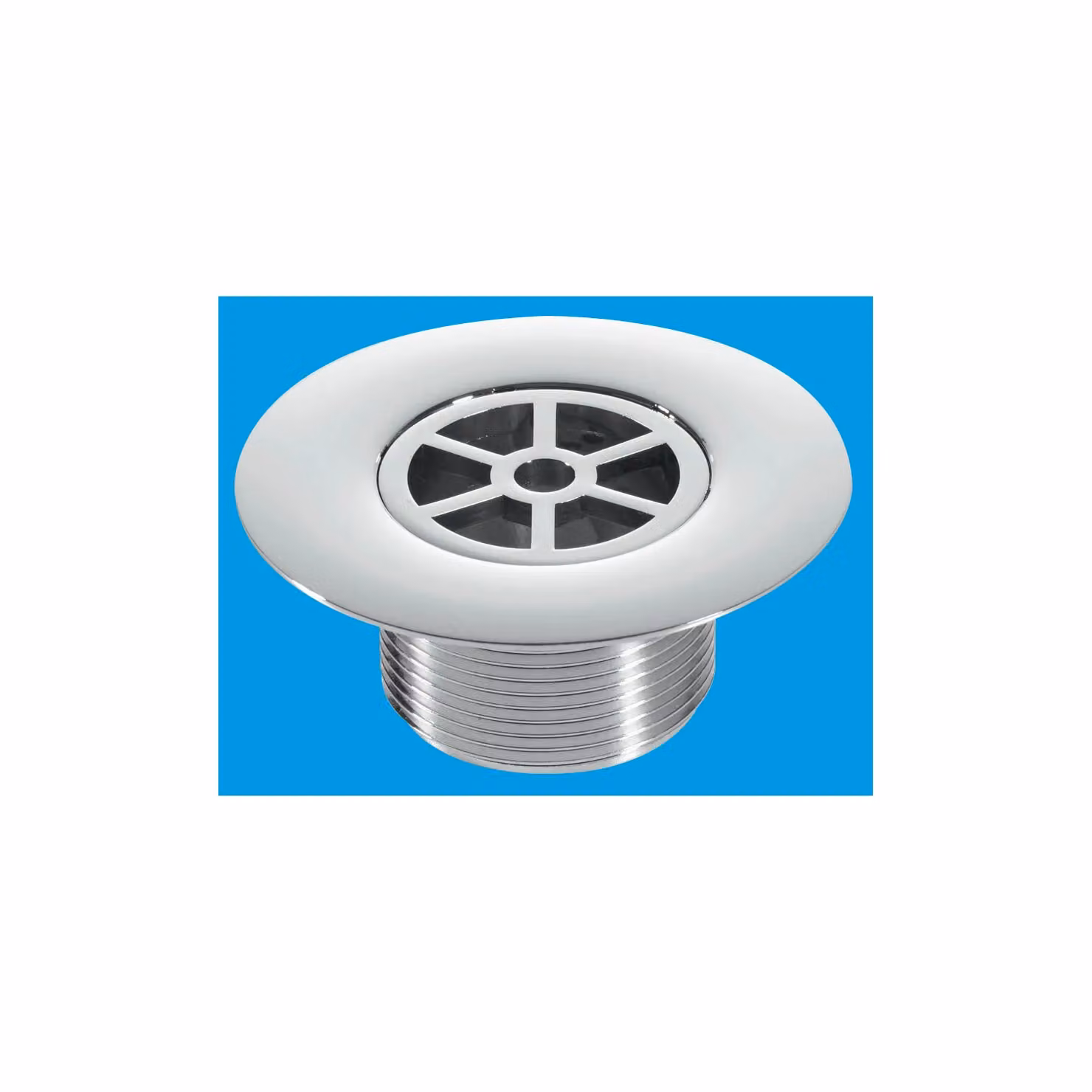 McAlpine STW85CPL Long Waste for STW 1½ inch Shower Traps in Silver Plastic – 2