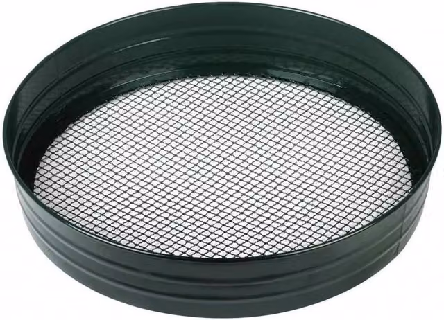 FLAVORA Heavy Duty 1/4 inch Garden Riddle for Sifting Soil and Compost, Green – 1