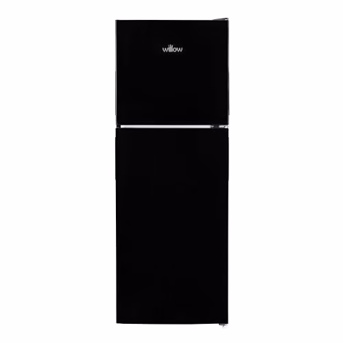 Willow Black Small Top Mount Fridge Freezer, 138L, W/D/H: 48.5 x 40.0 x 98.0 cm – 1