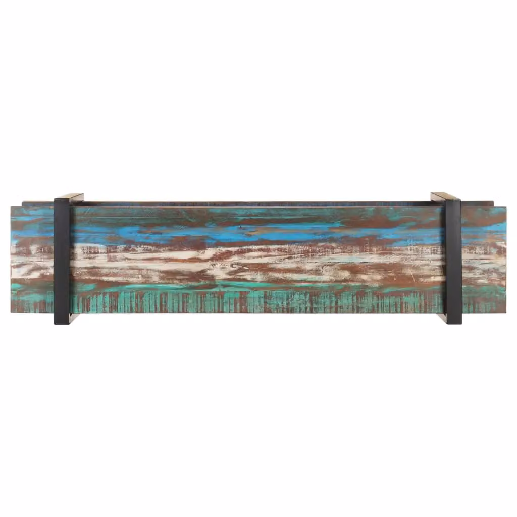 Berkfield Home Industrial TV Cabinet in Brown Solid Reclaimed Wood, W/D/H: 160 x 40 x 40 cm – 2
