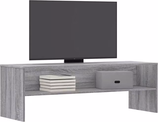 Berkfield Home Grey Sonoma TV Cabinet in Engineered Wood W/D/H: 120 x 40 x 40 cm – 1