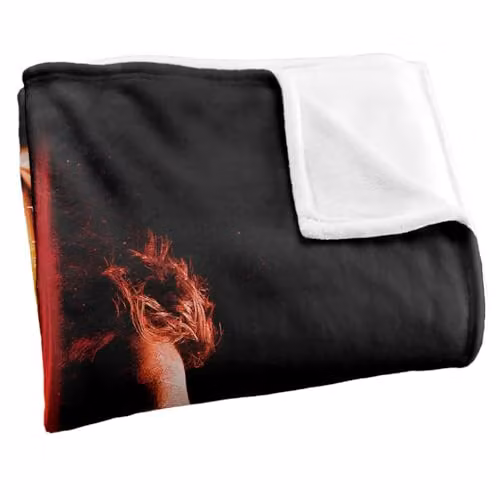 LOGOVISION Supernatural Sam Dean Castiel Red Portal Super Soft Fleece Throw Blanket, W: 152 cm, D: 127 cm – 2