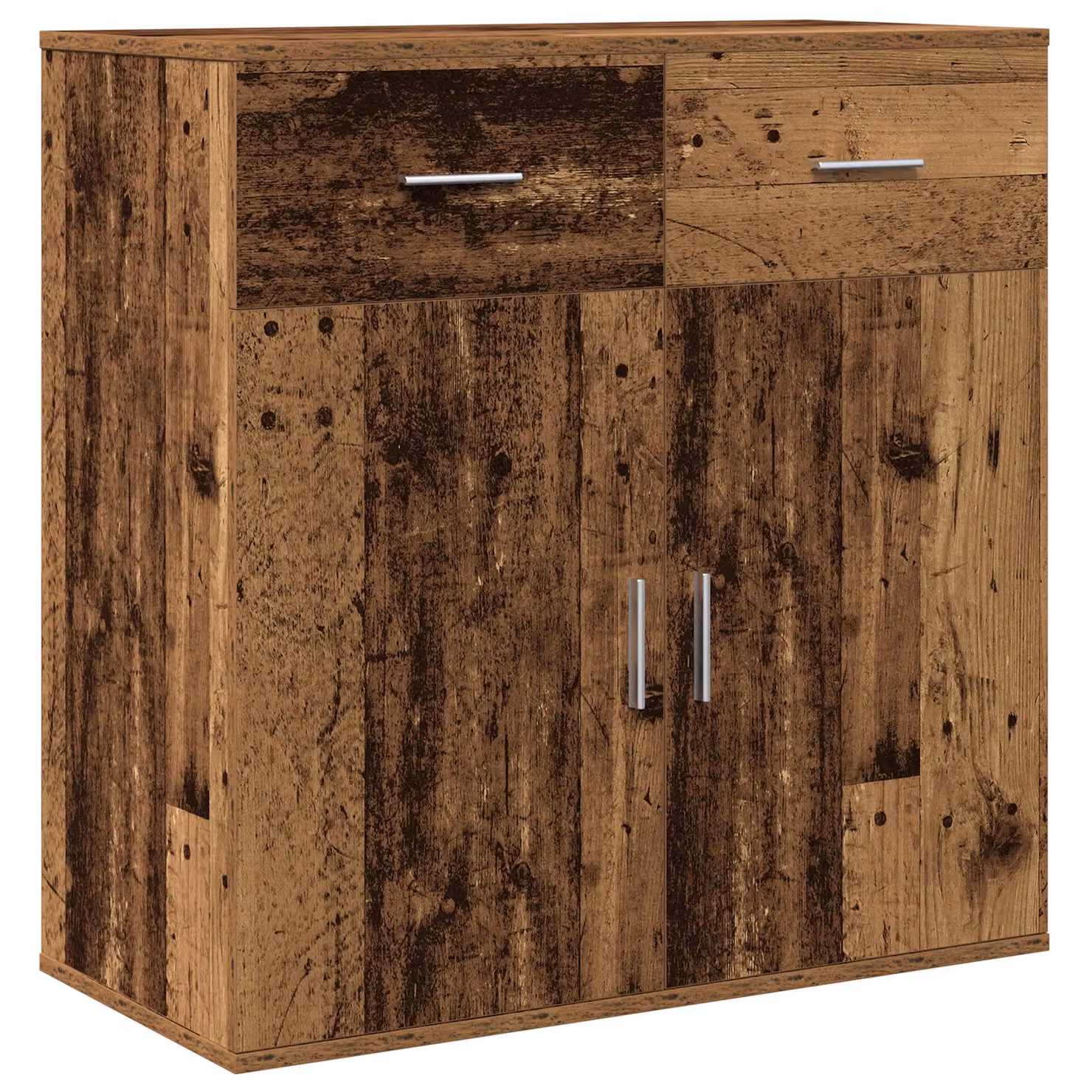Berkfield Home Modern Sideboard with Drawer and Door in Brown Engineered Wood – 2