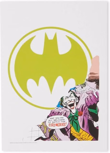 Batman Question Multicolour Giclee Paper Art Print, A2