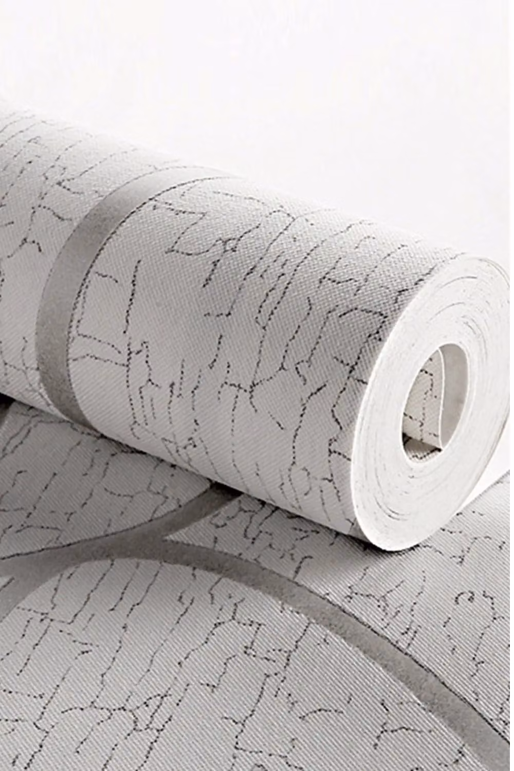 Living and Home Beige 3D Embossed Geometric Wallpaper Roll, Width: 53 cm, Length: 9.5 m – 1