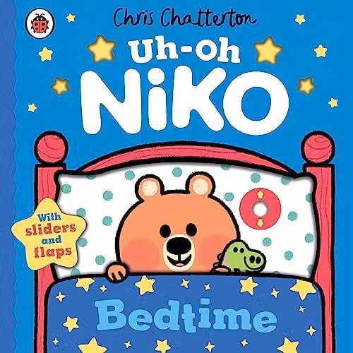 Uh-Oh, Niko: Bedtime: a push, pull and slide story by Ladybird, Multicolour Paper Book – 1