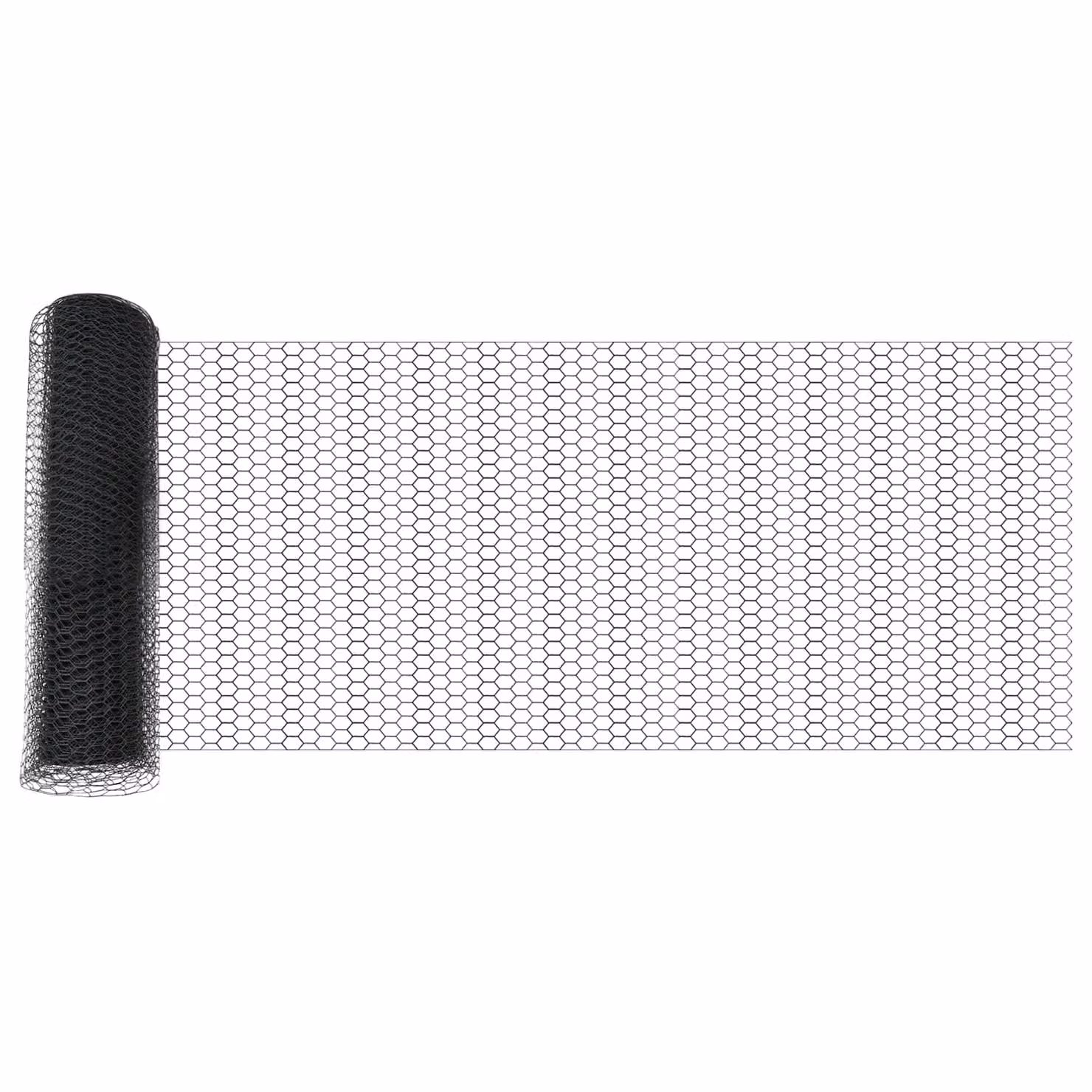 Berkfield Home Hexagon Steel Fence in Grey, 0.4 x 50 m – 1