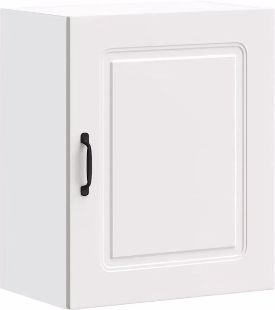 Berkfield Home Kalmar White Wall Mounted Kitchen Cabinet in Matt MDF