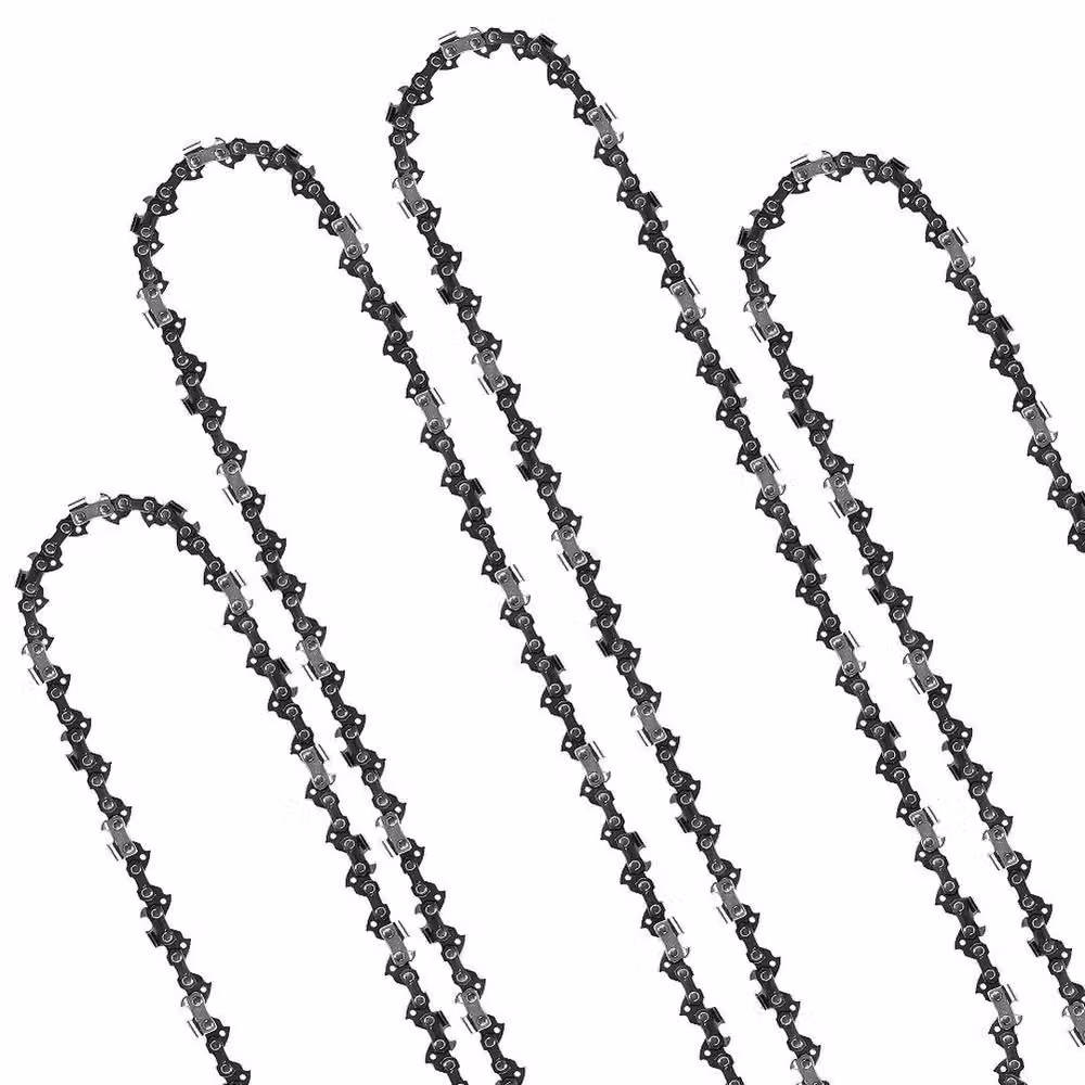 FLAVORA 4-Pack 14 Inch Chainsaw Saw Chain Blades in Black – 5
