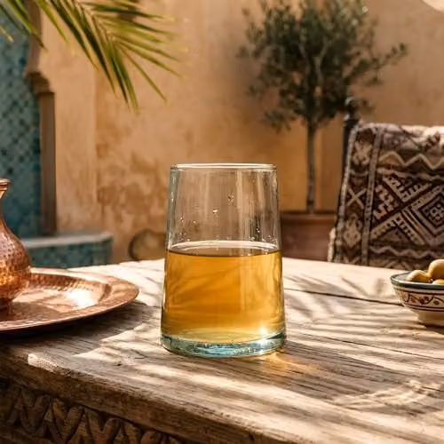 Nicola Spring Merzouga Transparent Glass Tumblers, 260ml, Pack of 6 – 2