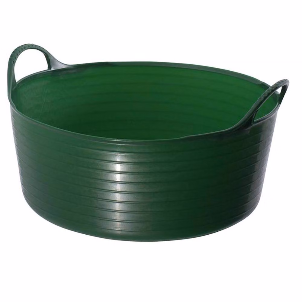 Red Gorilla Tub Trug Shallow Garden Trug with Handles, Green – 2