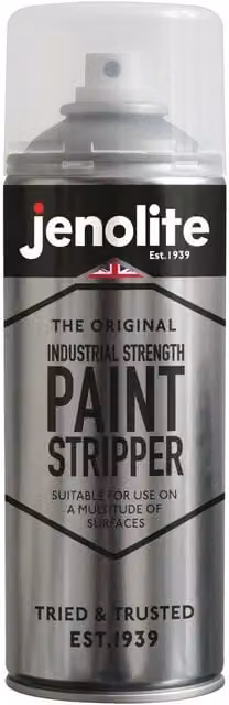 Jenolite Industrial Strength Paint Stripper Spray in Silver