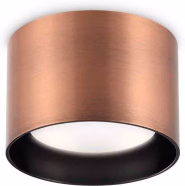 Netlighting Spike Round Surface Mounted Downlight in Copper