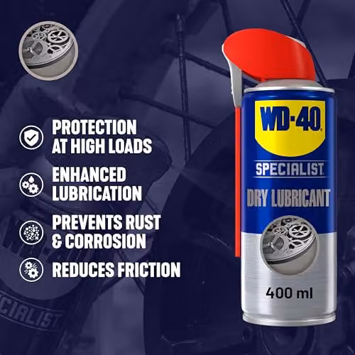 WD-40 Specialist Dry Lubricant Aerosol, 400ml – 3