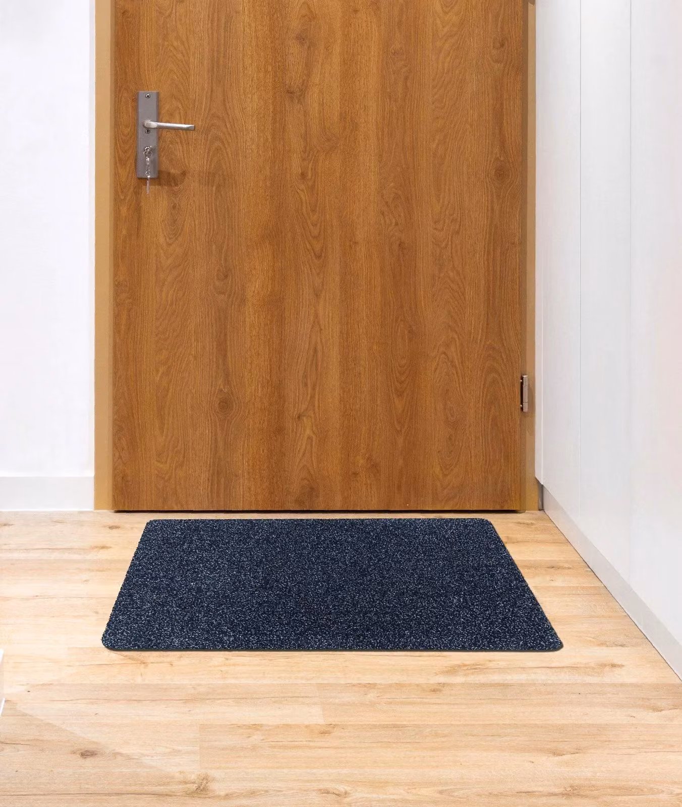 RugsX Colorado 517 Blue Rectangular Doormat, W: 80 cm, D: 50 cm – 5