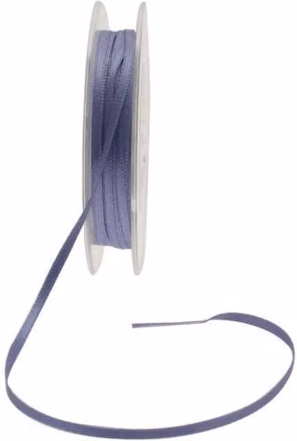 KDMD 3mm Lilac Satin Ribbon 3 Pack for Balloons and Party Decorations