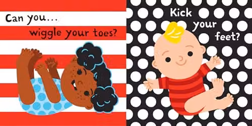 Indestructibles: Touch Your Nose! High Colour High Contrast Baby Book by Workman Publishing in Black, White and Multicolour – 3