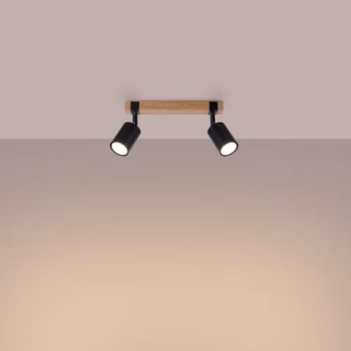 SOLLUX lighting Fager black adjustable metal wall lamp W/D/H: 38 x 6 x 17.2 cm – 2