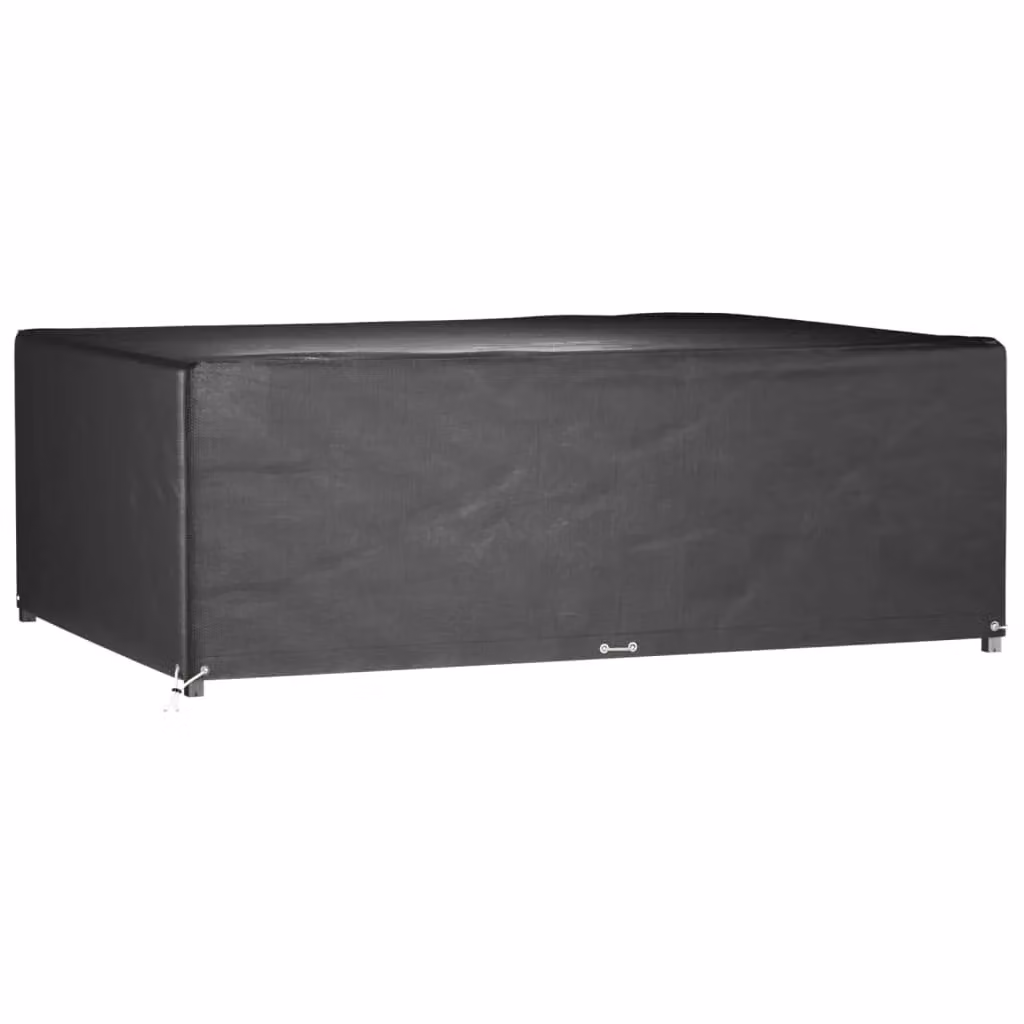 Berkfield Home Water Repellent Rectangular Garden Furniture Covers, 2 Pack, Black, W/D/H: 240 x 180 x 80 cm – 2