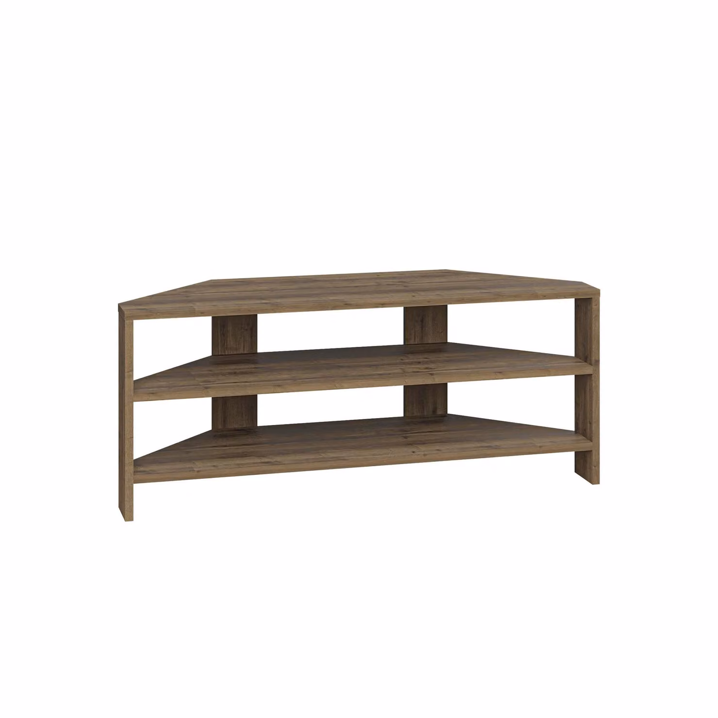 Decortie Thales Modern Corner TV Unit in Dark Brown, W: 110 cm – 3