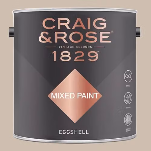 Paint Stop C&R 1829 Eggshell Paint in Pale Cashmere, 2.5 l
