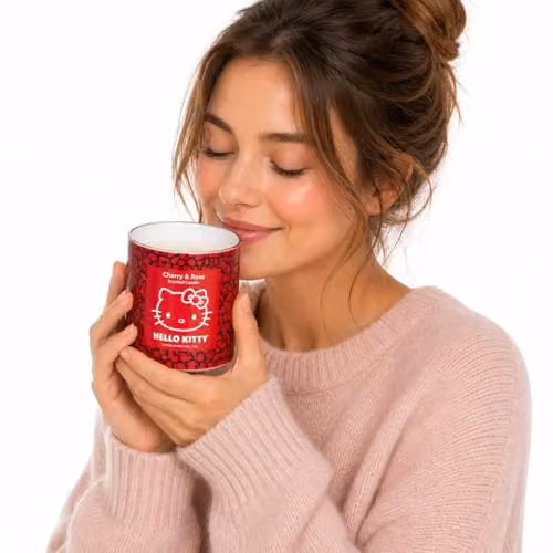 Hello Kitty Scented Candle Cherry and Rose, 213g – 2