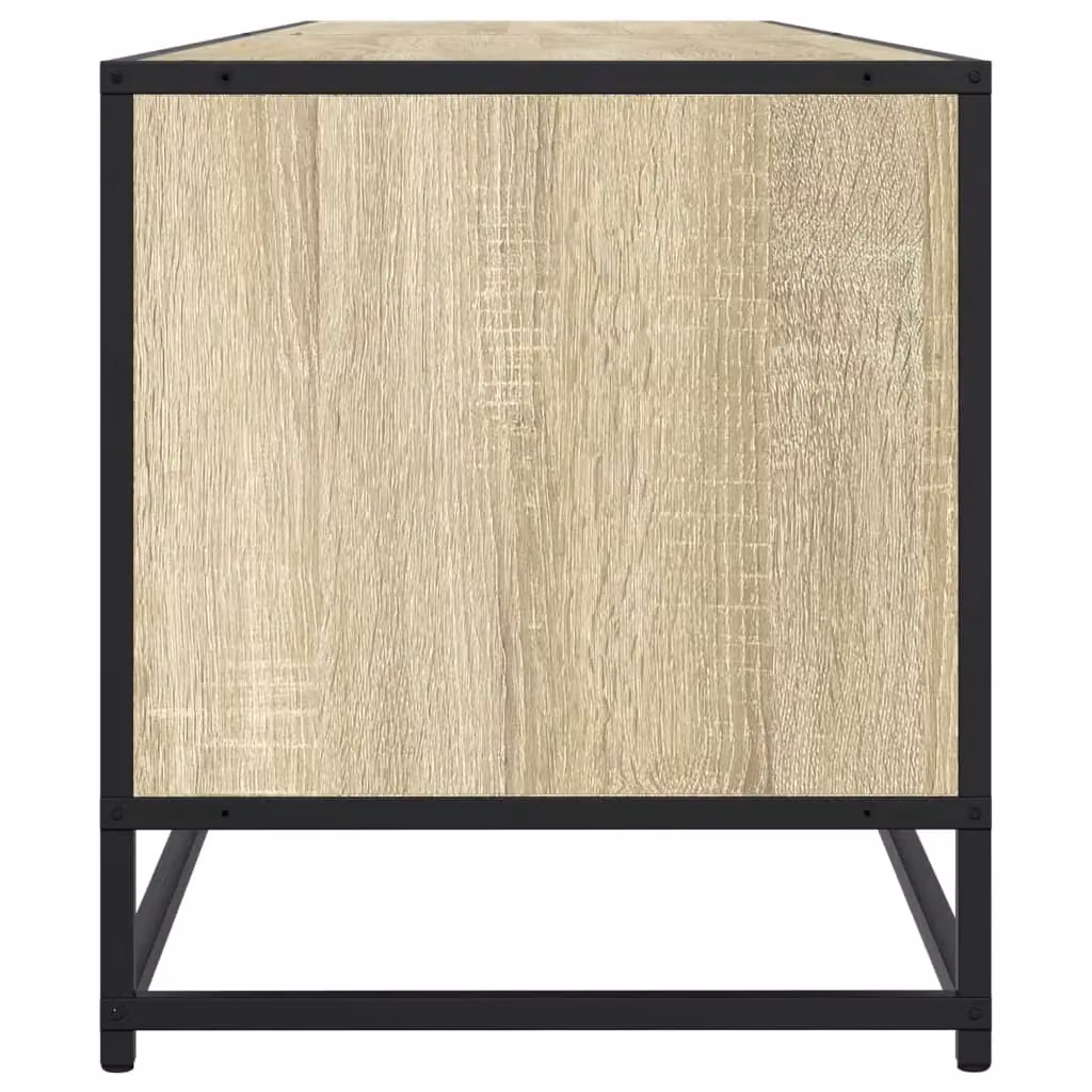 Berkfield Home Sonoma Oak TV Cabinet in Brown, W/D/H: 180 x 40 x 46 cm – 4